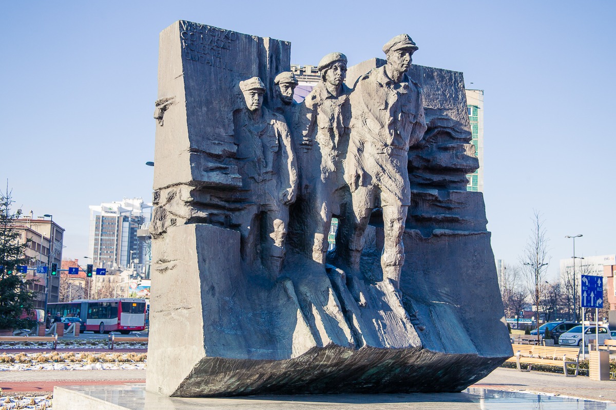 Denkmal Zweiter Weltkrieg Katowice Rynek
