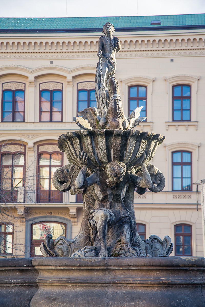 Dreifaltigkeitssäule am Horní náměstí in Olmütz 
