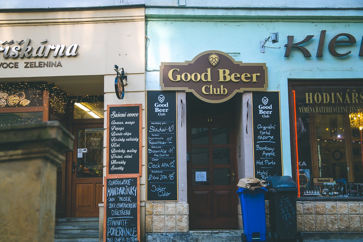 Good Beer Club in Olmütz (Tschechien)