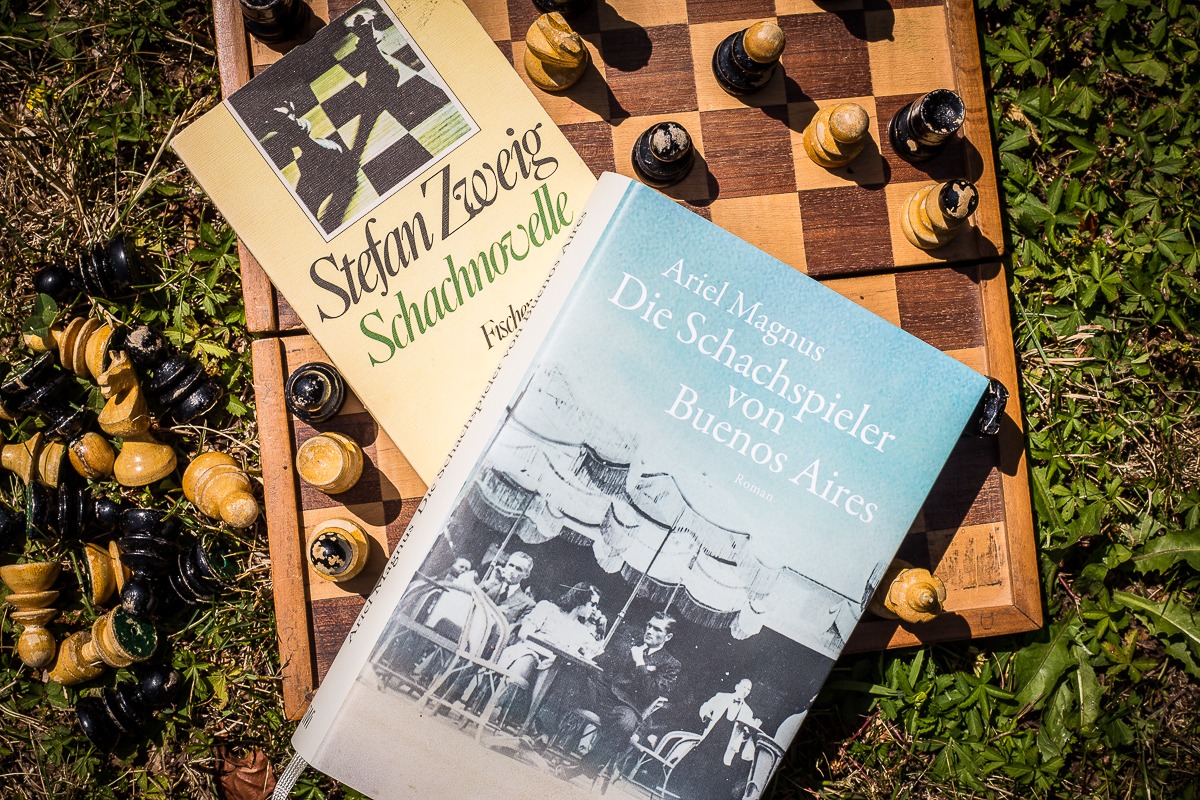 "Die Schachspieler von Buenos Aires" von Ariel Magnus und "Schachnovelle" von Stefan Zweig